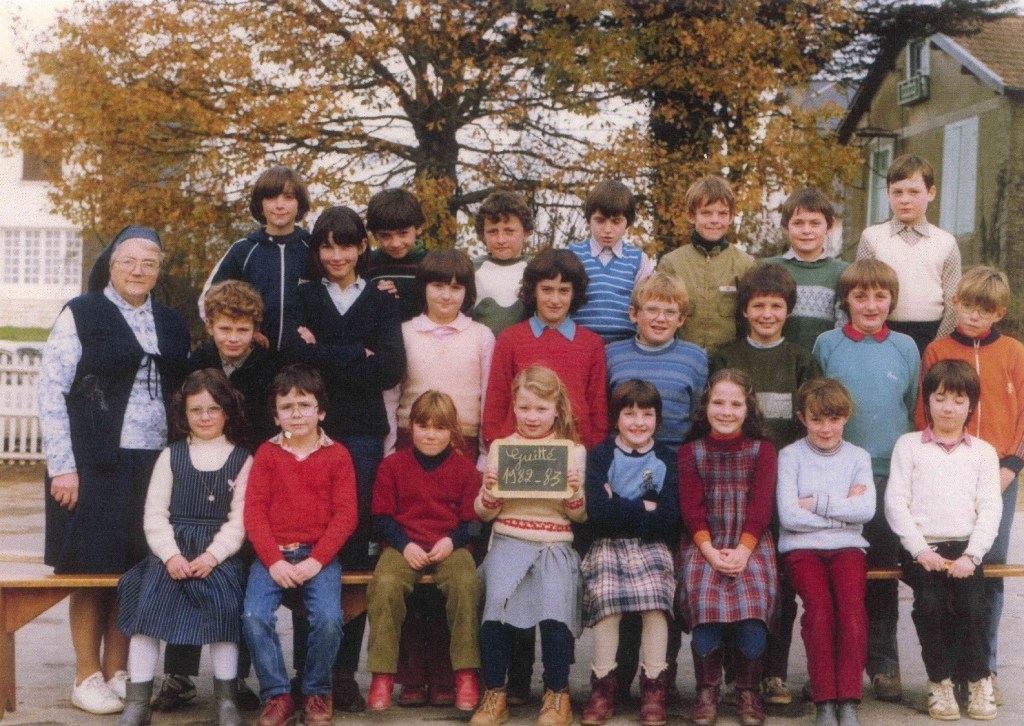 Photo de classe 1982-1983 (grands)
