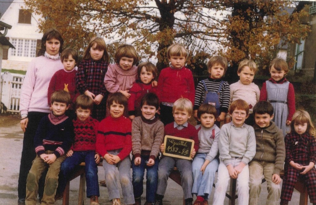 Photo de classe 1982-1983 (petits)